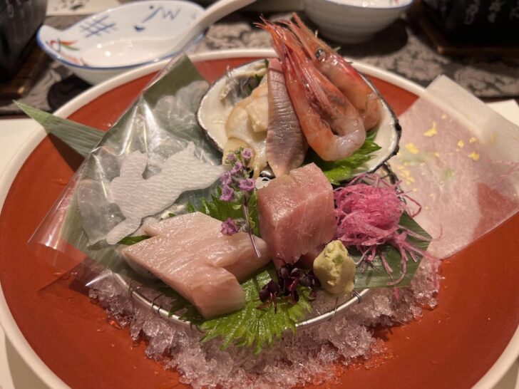 「白玉の湯 華鳳」の夕食2