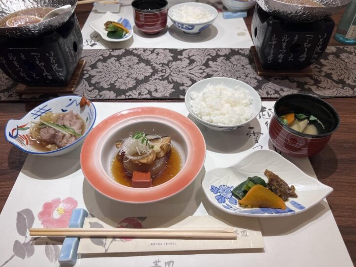 「白玉の湯 華鳳」の夕食3