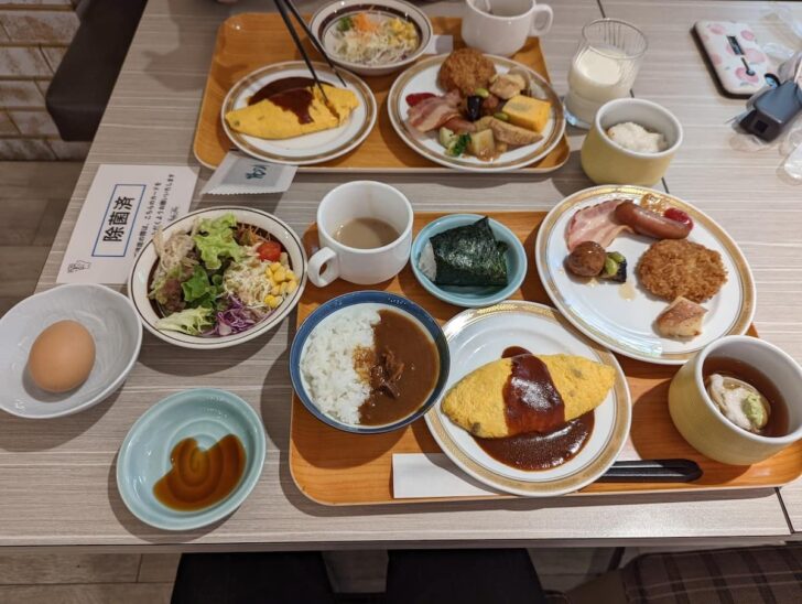 イタリア軒の朝食を盛ってみた