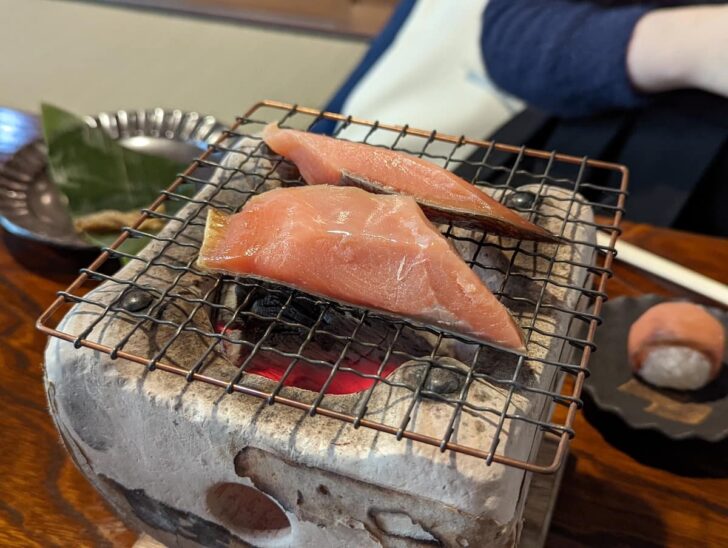 井筒屋の焼き鮭